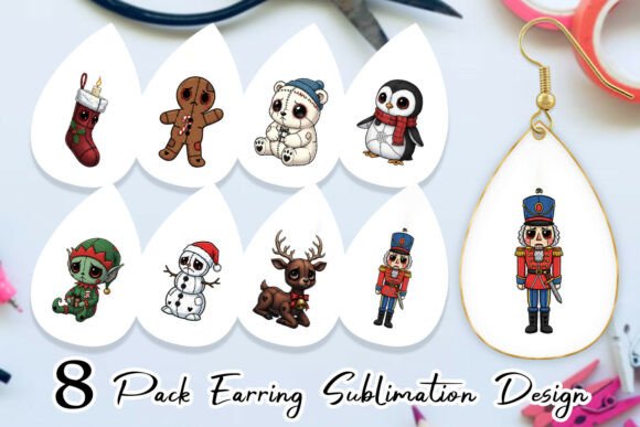 Christmas Voodoo Character Earring Review