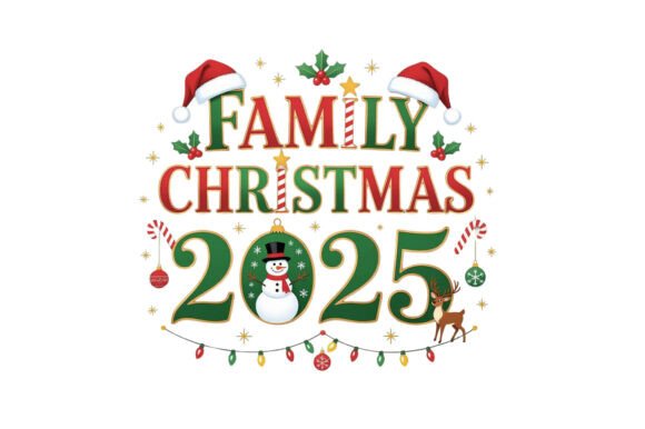 Family Christmas PNG Graphic: A Review for Bloggers and Publishers