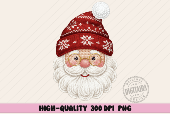 Faux Yarn Christmas Santa Png: A Designer’s Review for Small Business Branding