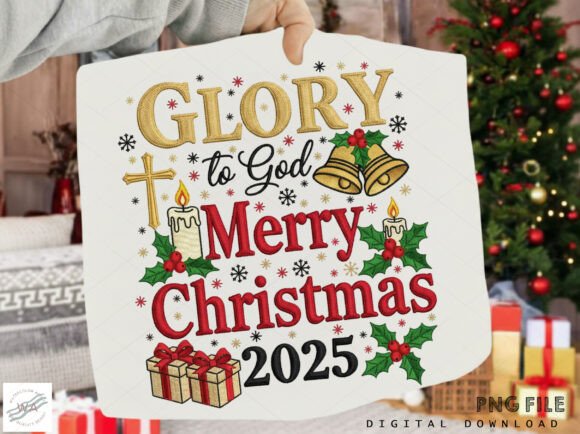 Glory to God 2025 PNG, Christmas PNG: A Publisher’s Review of Seasonal Illustrations