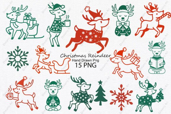 Hand Drawn Christmas Reindeer Png: A Brand Designer’s Review for Seasonal Marketing