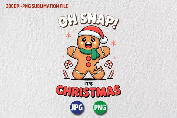 Oh Snap Merry Christmas PNG: A Designer’s Review for Illustrations