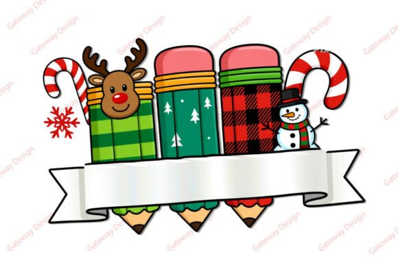Personalized Teacher Christmas PNG Chris