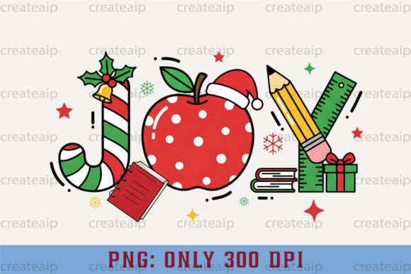 Retro Funny Christmas Joy Design PNG Illustrations Review